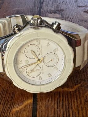 NIB Michele Tahitian Jelly Bean Chronograph Watch